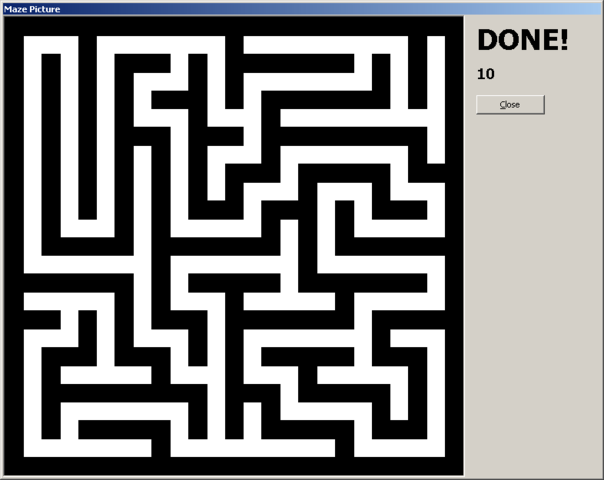 Maze Generator Depth First Method