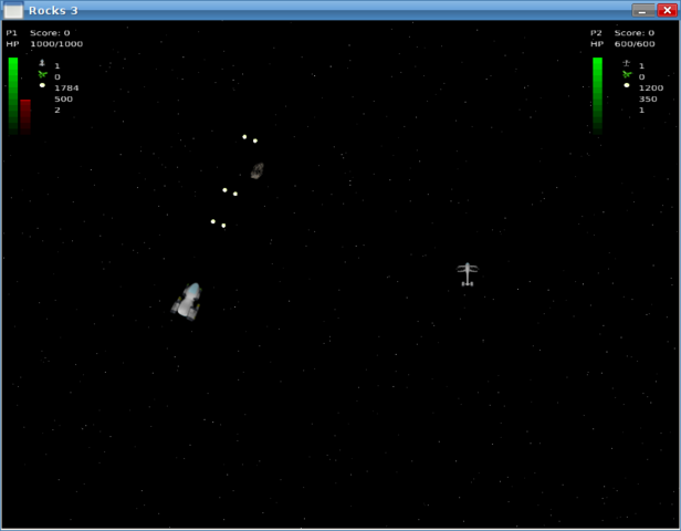 Rocks 3 Game Screen